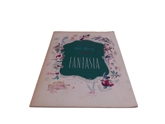 Vintage 1940 Walt Disney “Fantasia” Souvenir Program Book