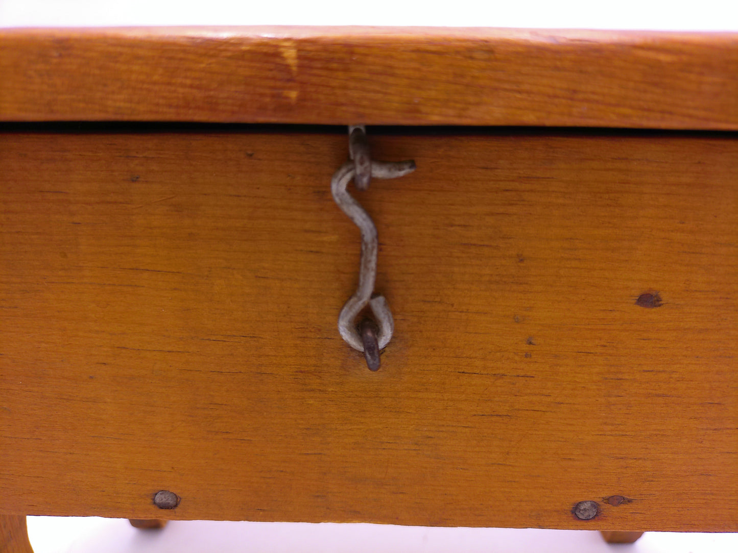 Sewing Box Trinket box Wood Handmade Vintage