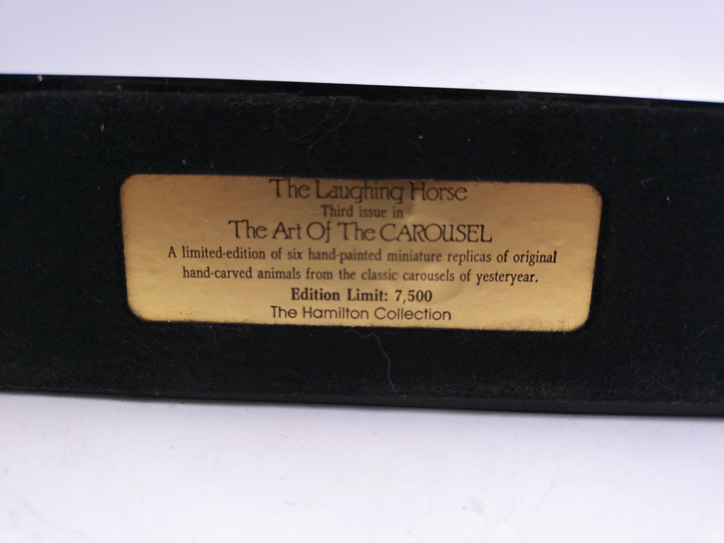 The Art Of The Carousel Set 3 The Hamilton Collection Limited Edition