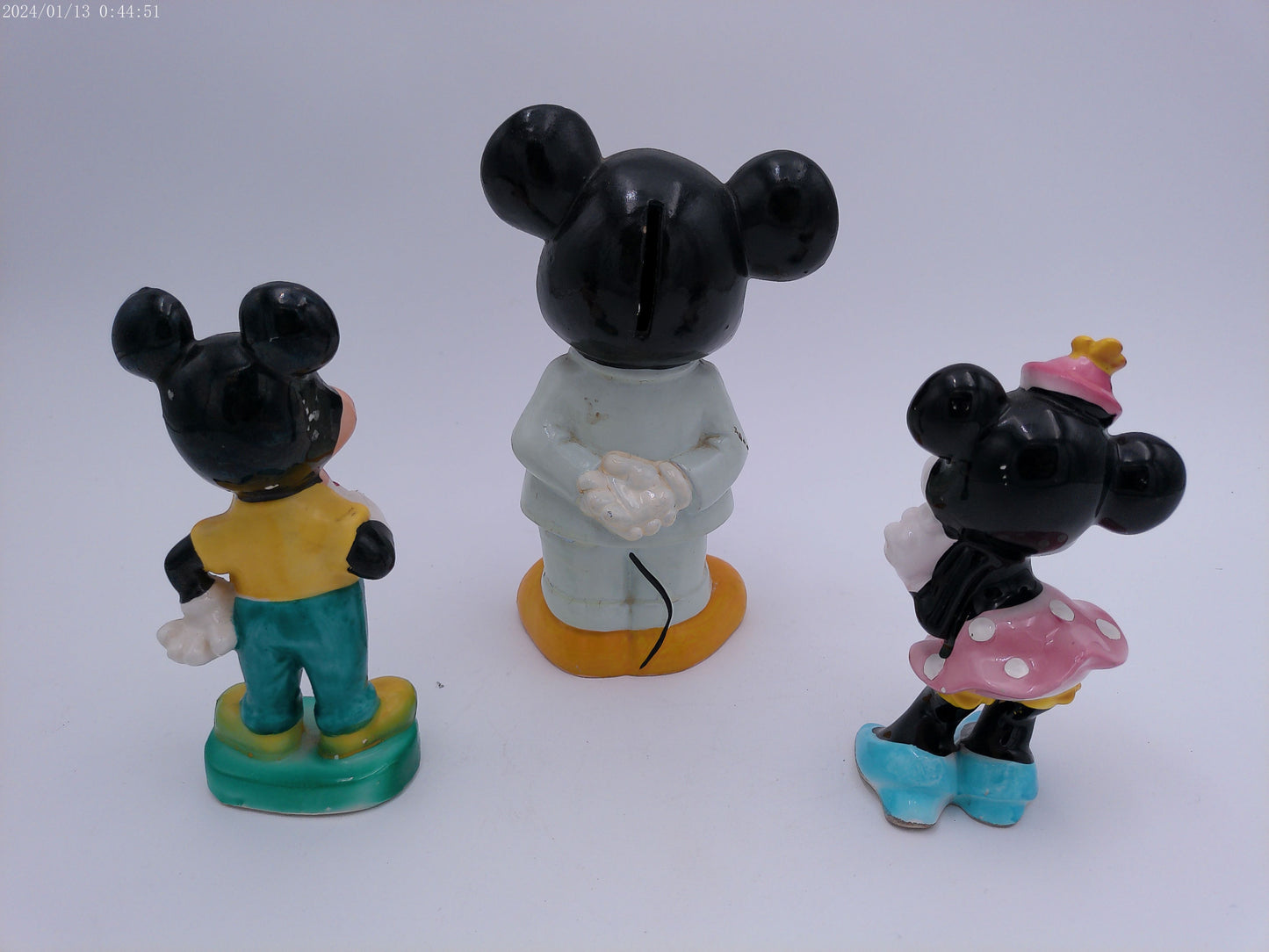Walt Disney Mickey and Mini Mouse Vintage ceramic