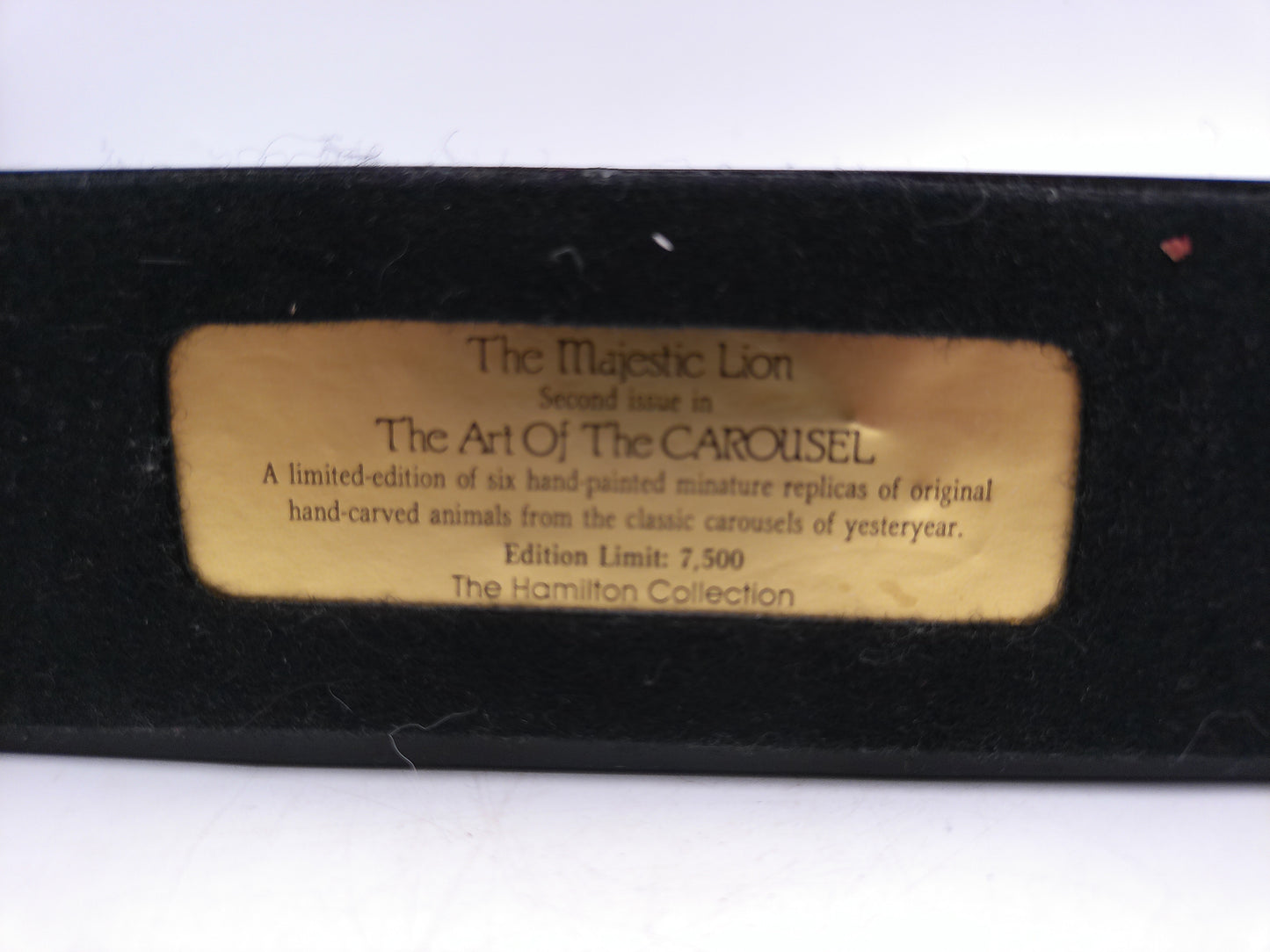 The Art Of The Carousel Set 3 The Hamilton Collection Limited Edition