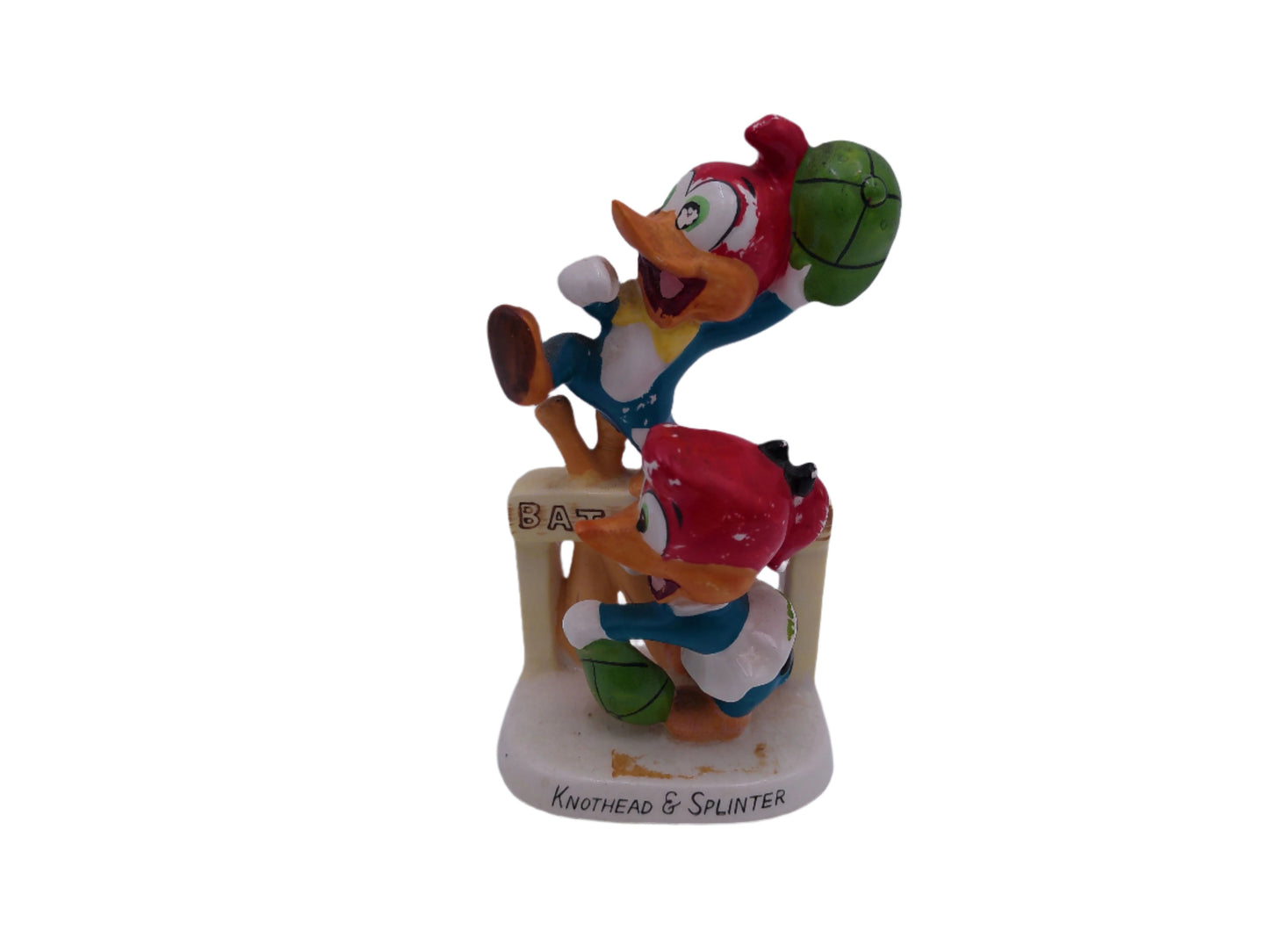 Disney Knot Head and Splinter Statue Vintage