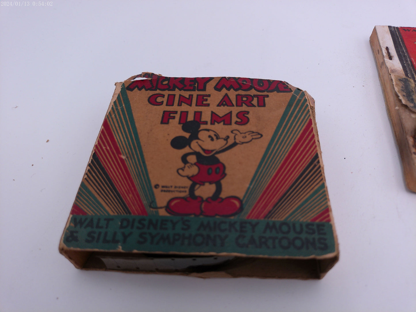 Disney Minnie Mouse 1938 Book and Mickey Mouse Cine Art Films