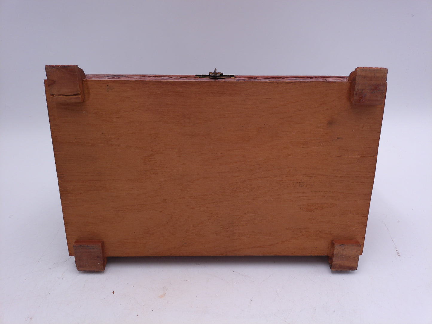 Wooden Jewelry Box Hand Carved with Intricate design