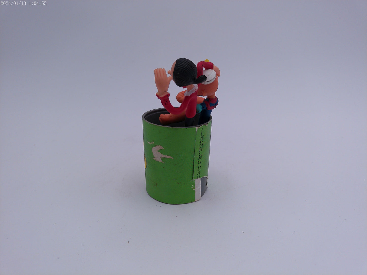 Disney Popeye Figurine Rare Bendable
