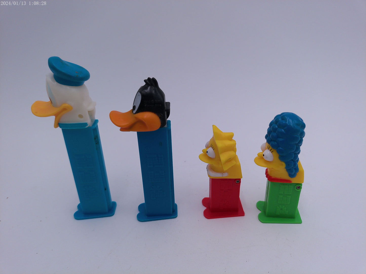 Pez Dispenser Donald Duck Daffy Duck Simpsons