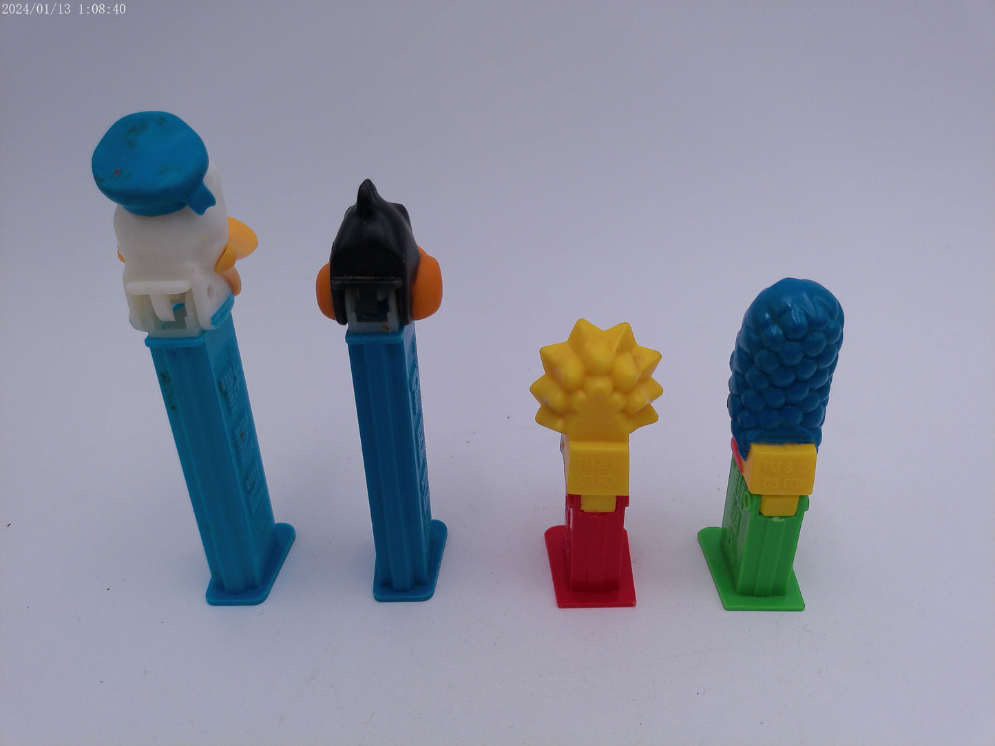 Pez Dispenser Donald Duck Daffy Duck Simpsons
