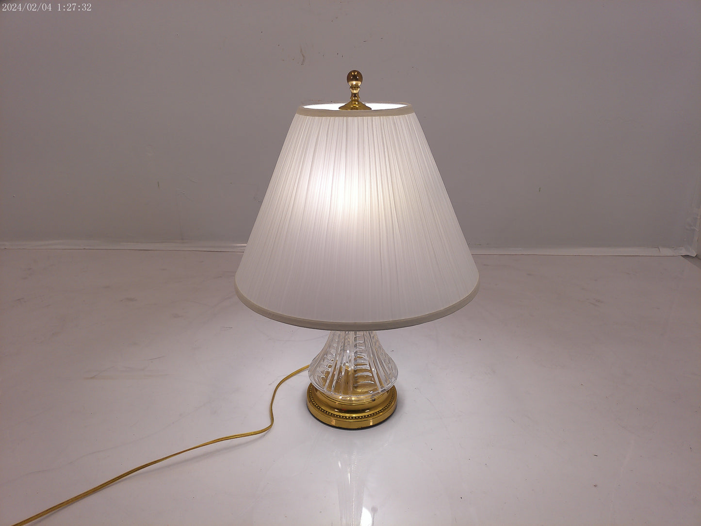 Waterford Crystal Lamp