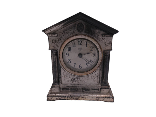 House Clock with Pillars Vintage