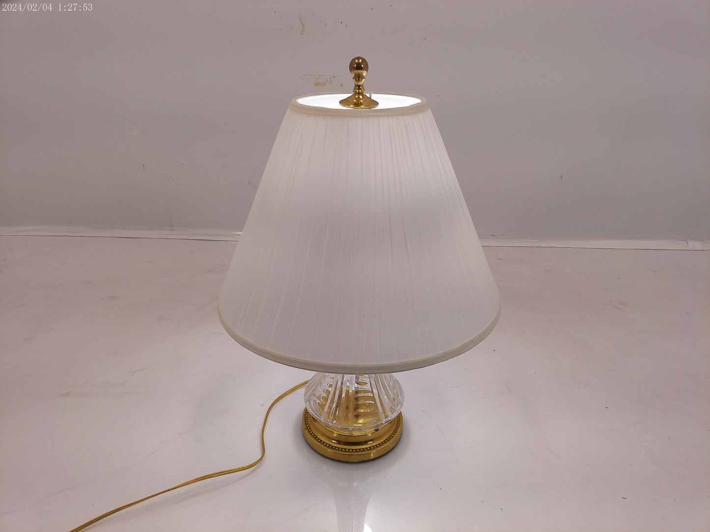 Waterford Crystal Lamp