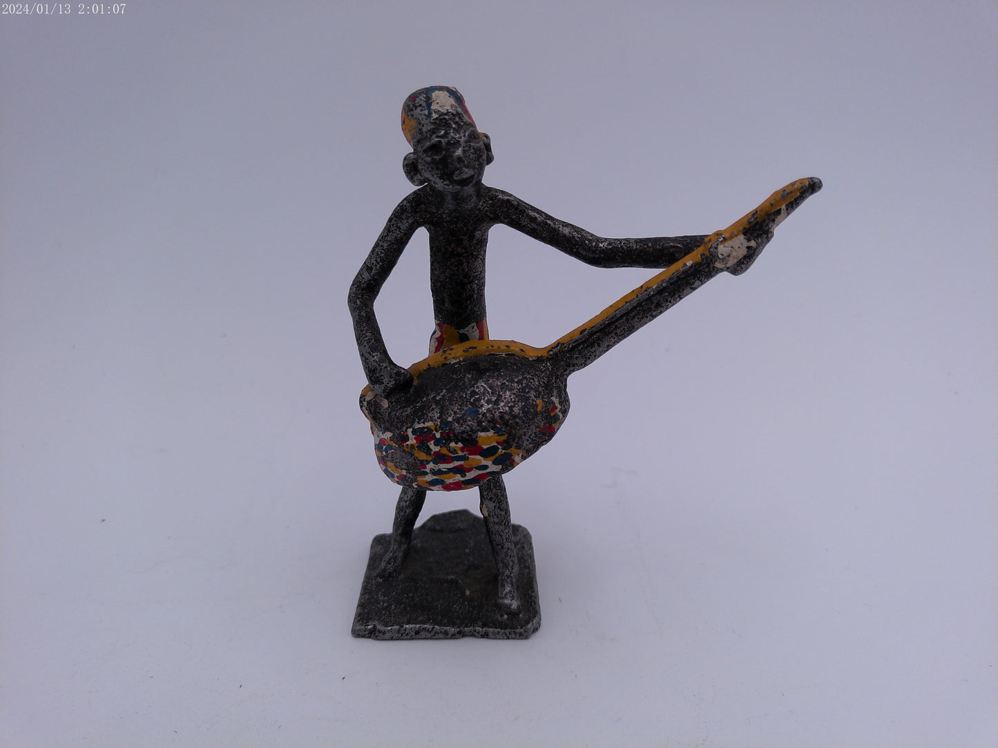 set of 8 vintage African folk art figurines