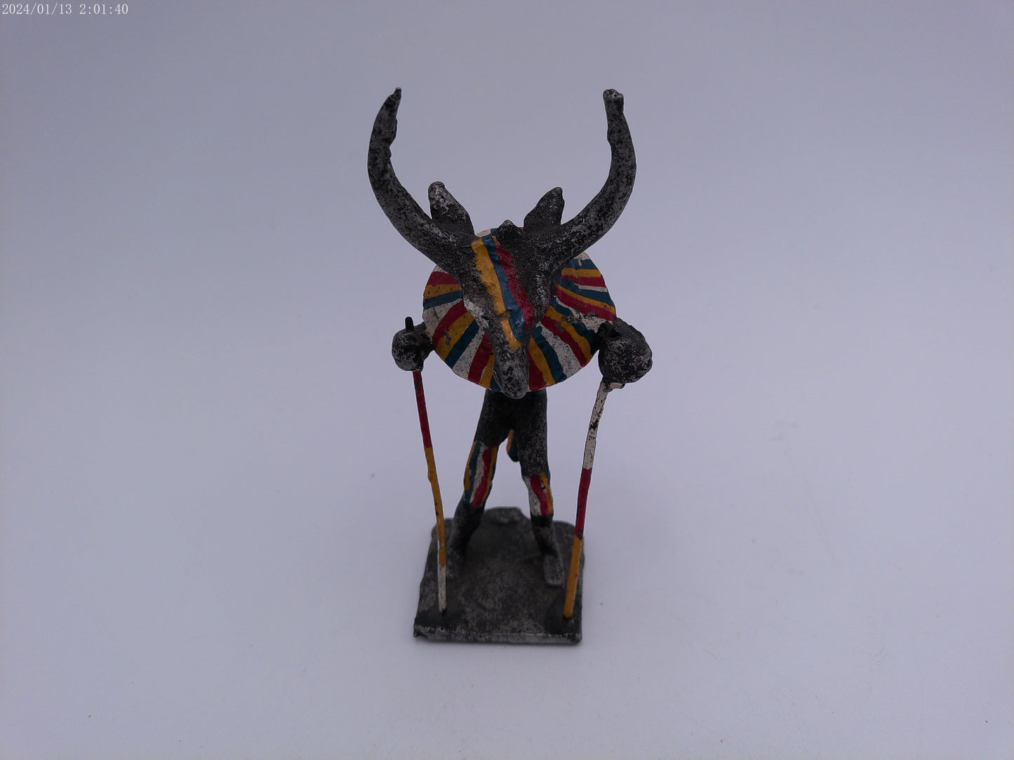 set of 8 vintage African folk art figurines