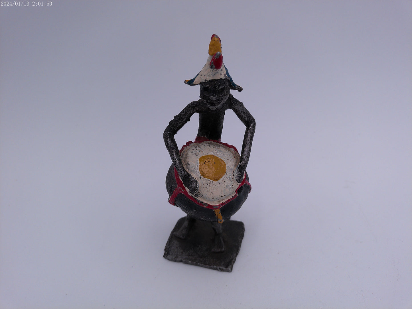 set of 8 vintage African folk art figurines