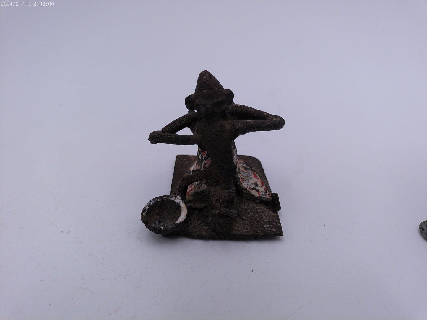 set of 8 vintage African folk art figurines