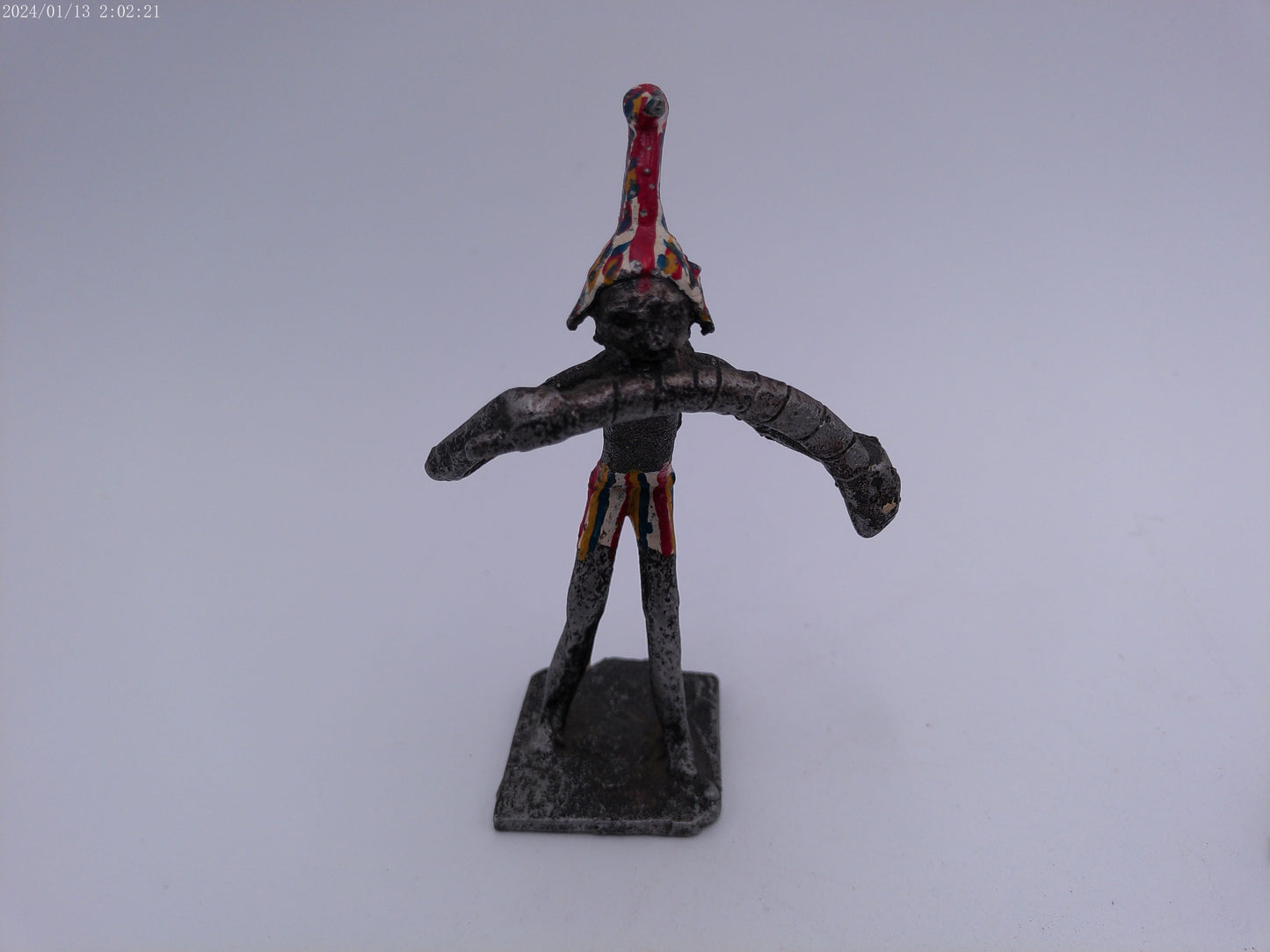 set of 8 vintage African folk art figurines