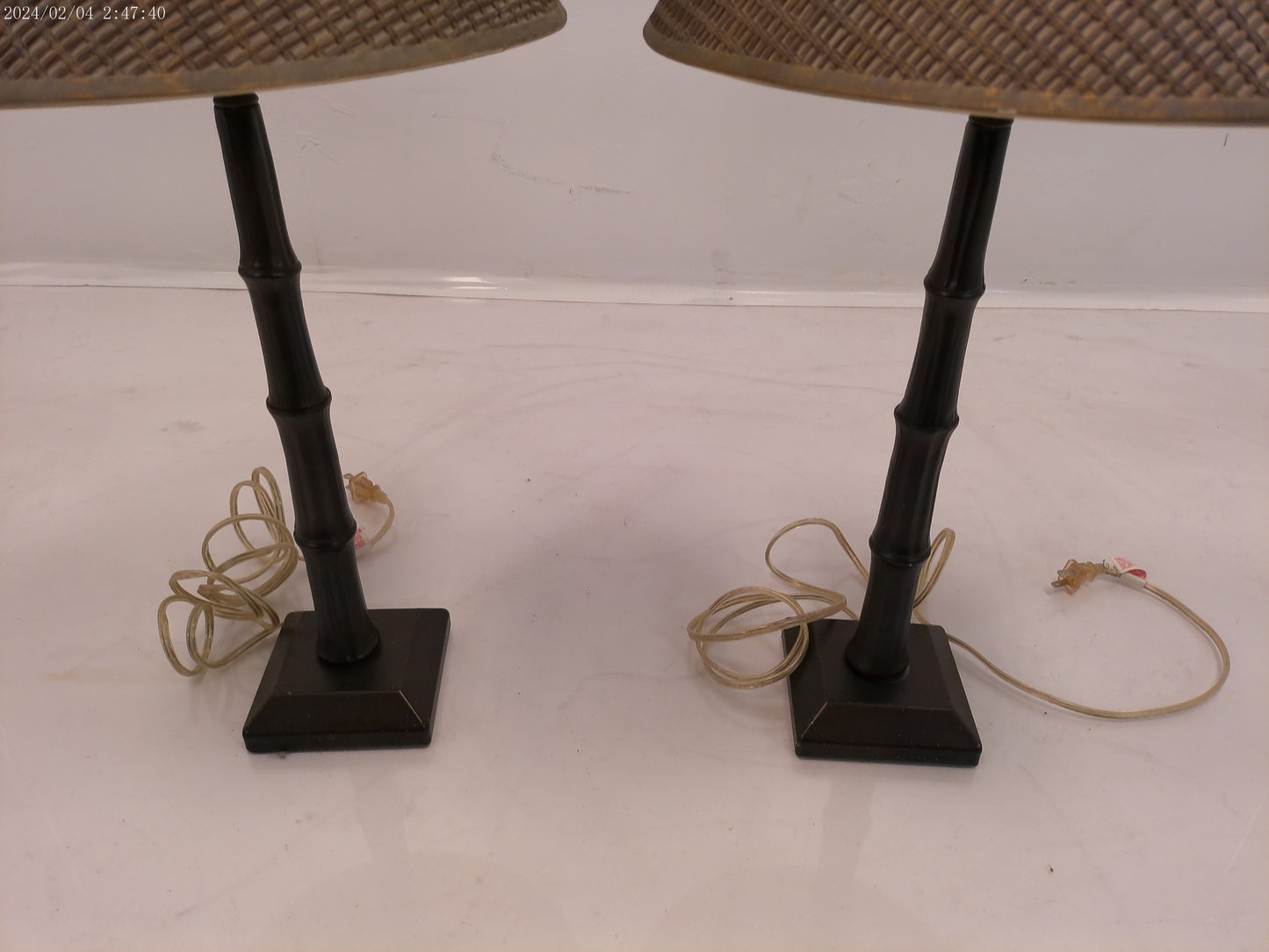 Two End Table Lamps Unique Lamp Shades