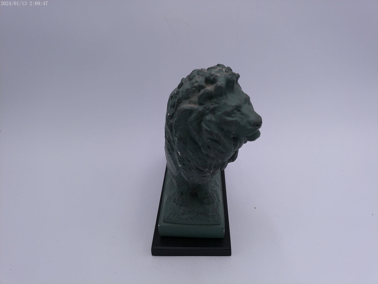 Lion Sculpture Hand paint Home Decor Animal Figurine