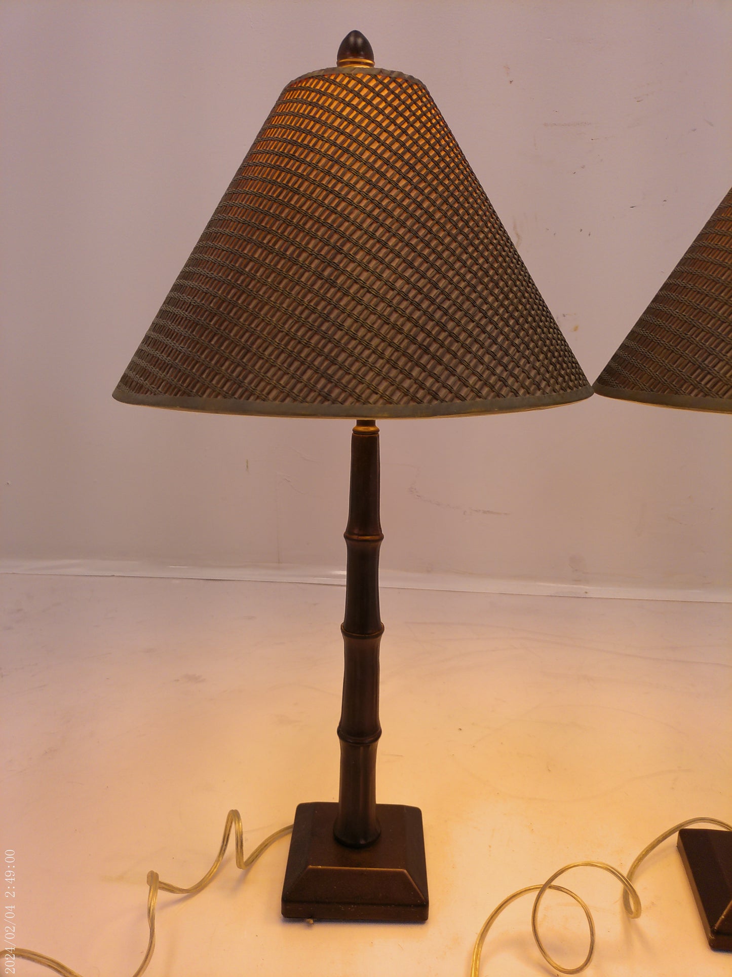 Two End Table Lamps Unique Lamp Shades