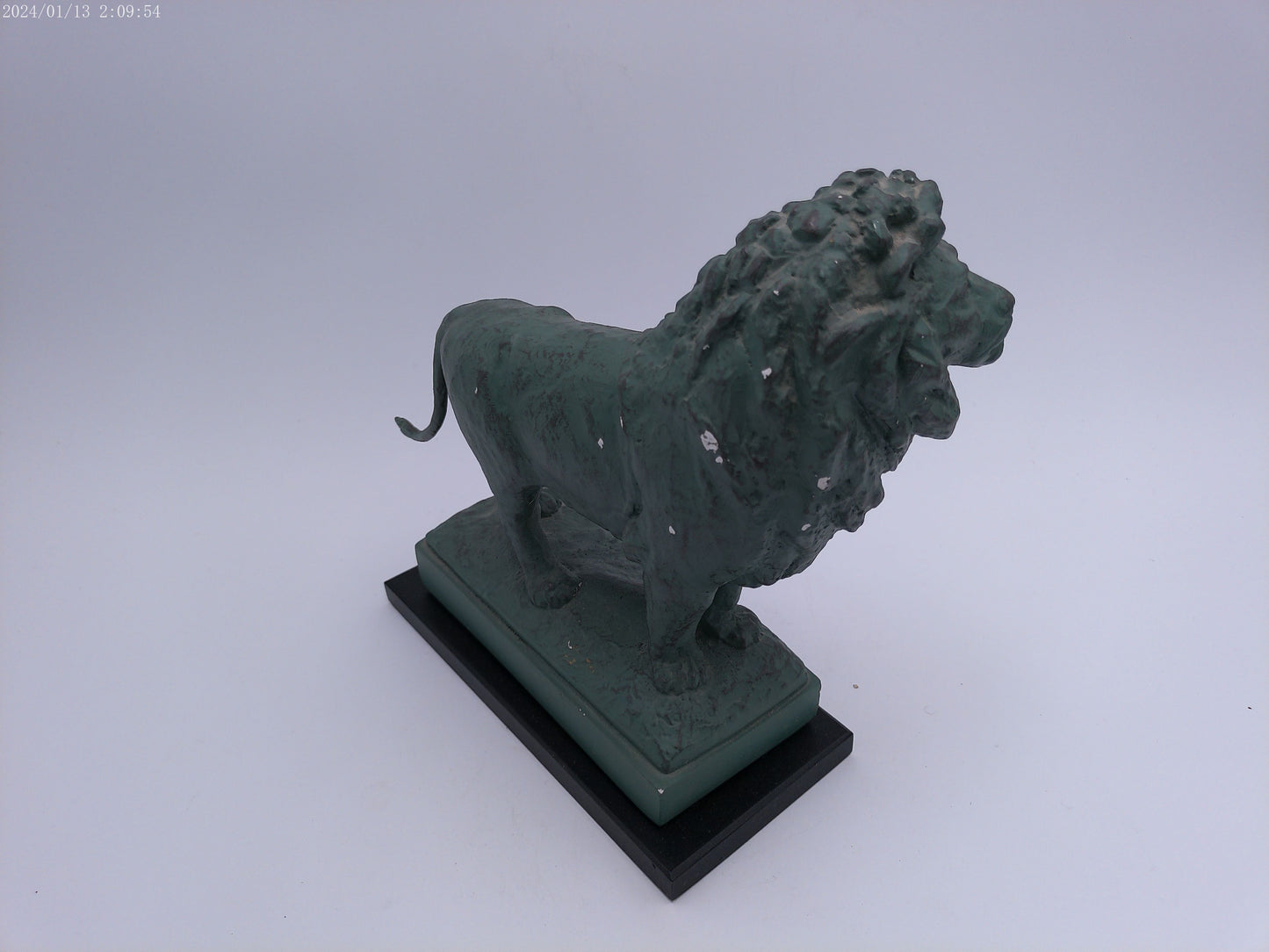 Lion Sculpture Hand paint Home Decor Animal Figurine