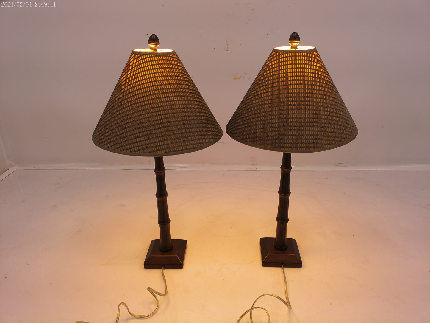 Two End Table Lamps Unique Lamp Shades