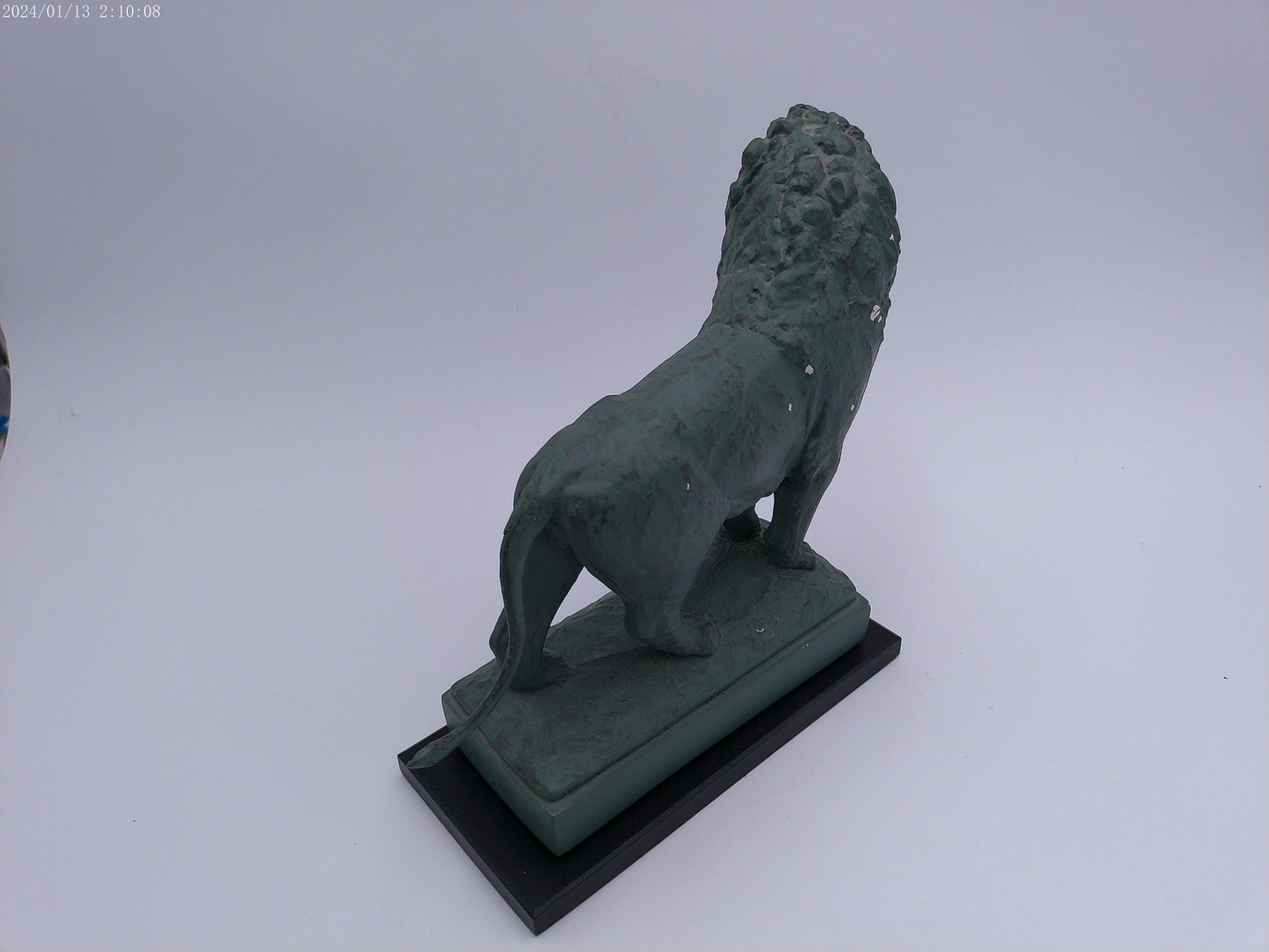 Lion Sculpture Hand paint Home Decor Animal Figurine