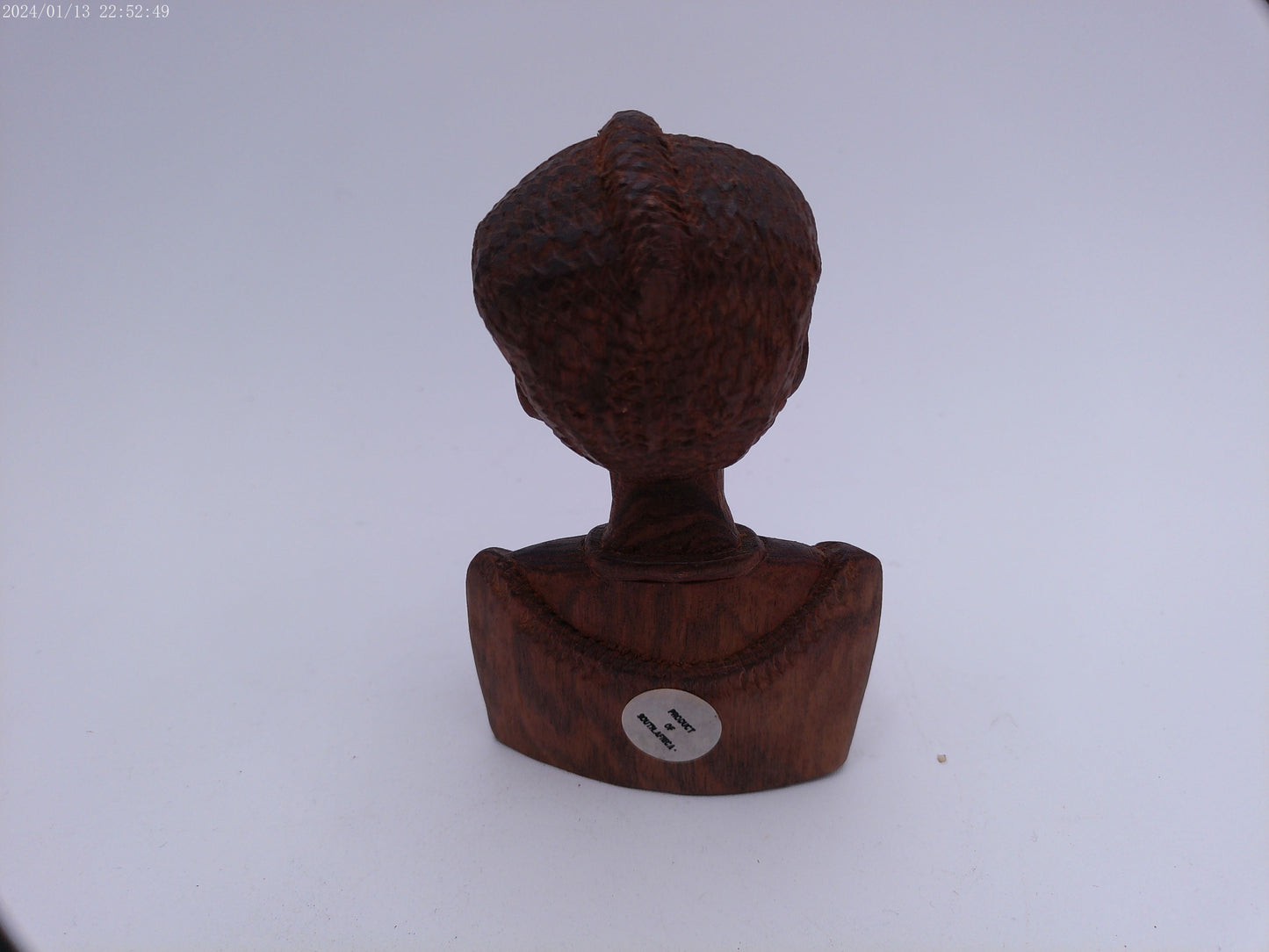 Hand Carved Wooden Tribal Lady Bus