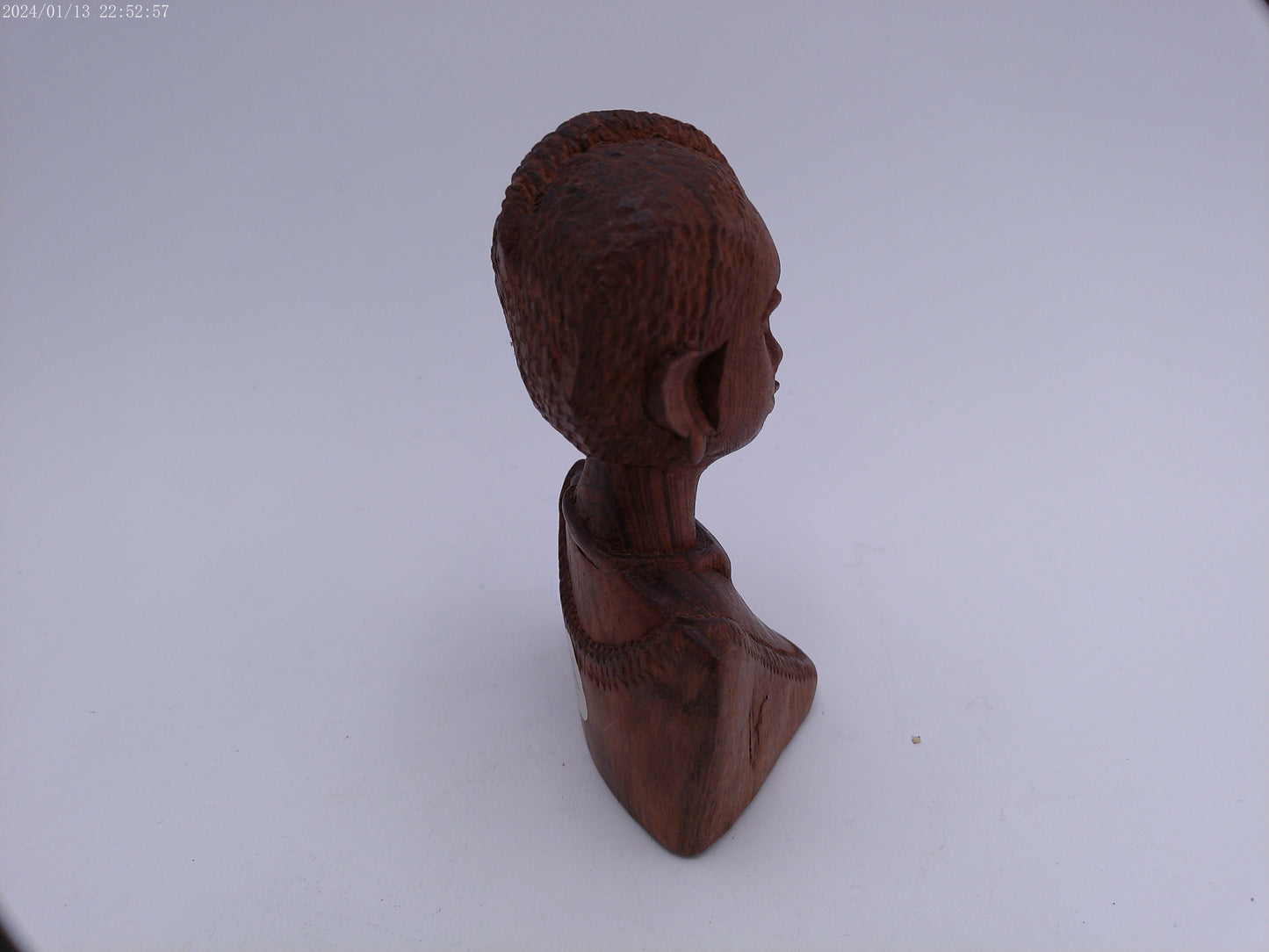 Hand Carved Wooden Tribal Lady Bus
