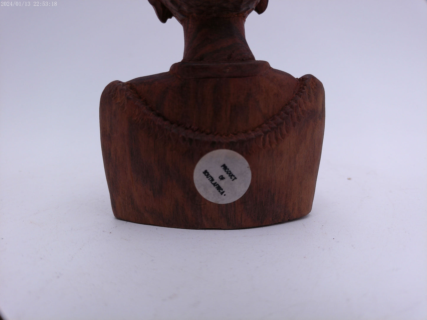 Hand Carved Wooden Tribal Lady Bus