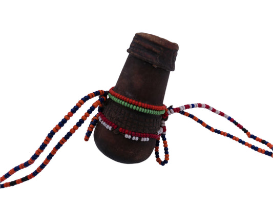 African Pouch Container Vintage