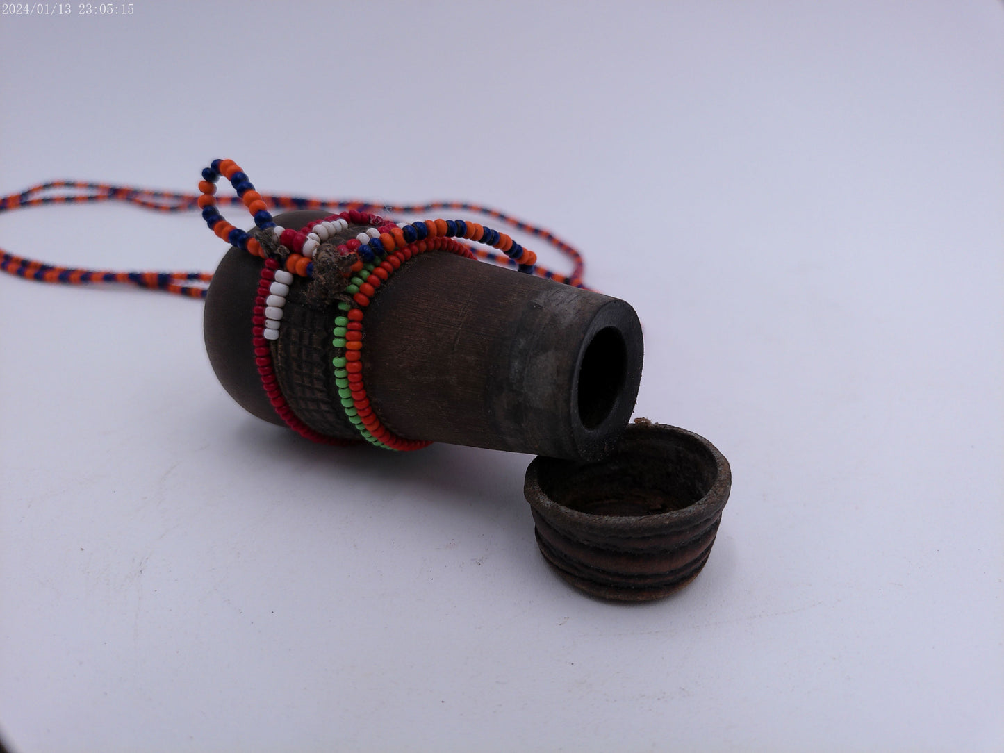 African Pouch Container Vintage