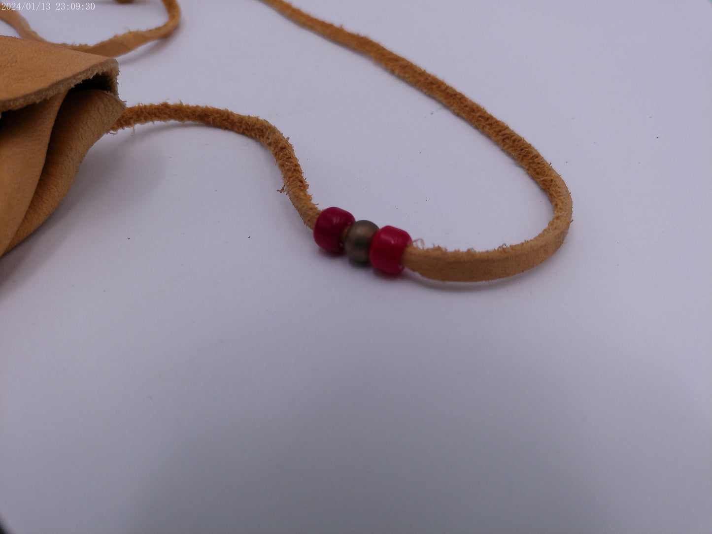 African Small Leather Pouch bag