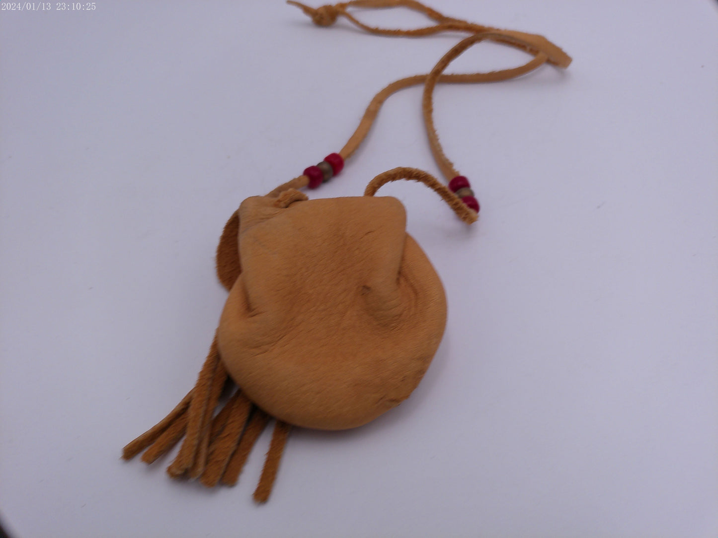 African Small Leather Pouch bag