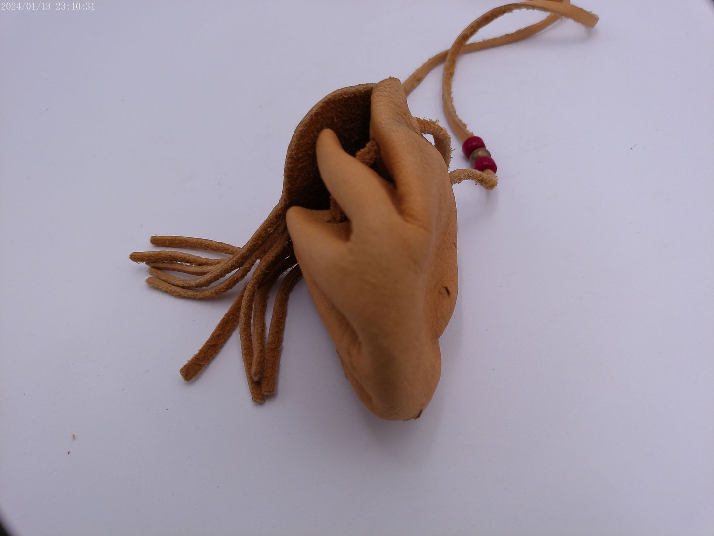 African Small Leather Pouch bag