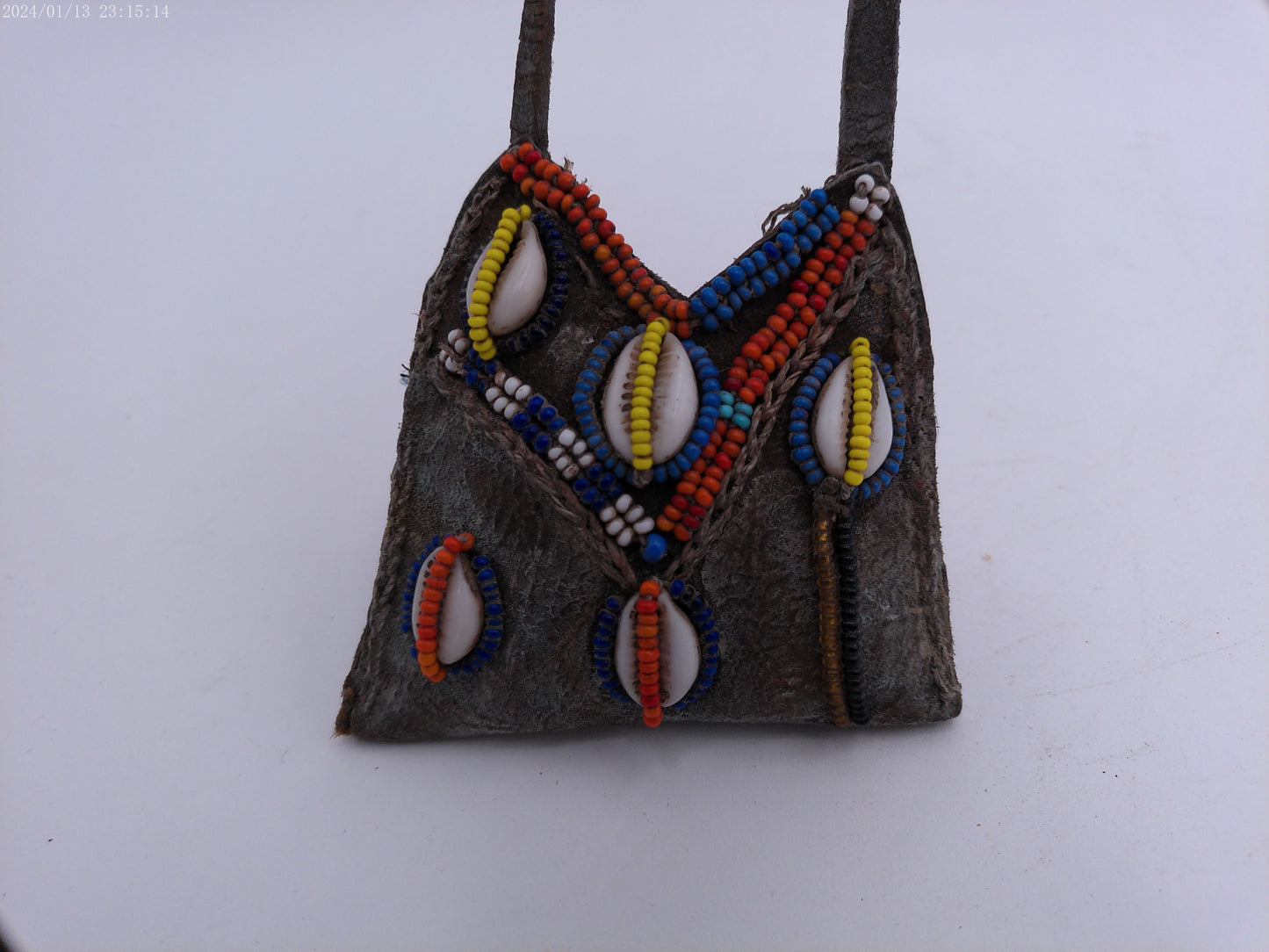 African Tribal Poach bag Vintage