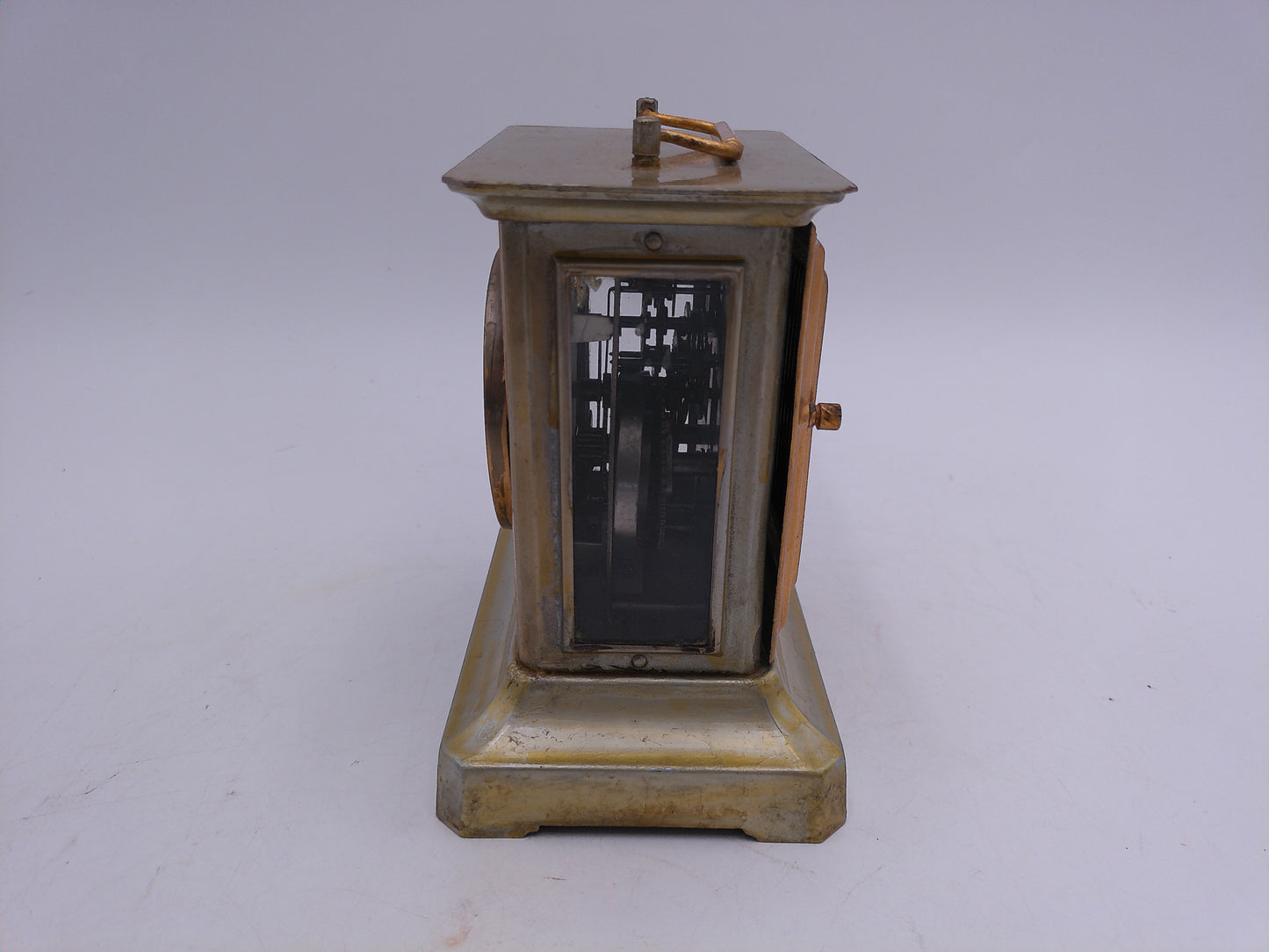 German musical clock by FMS Fredrich Mauthe from Swchwenningen Germany Antique