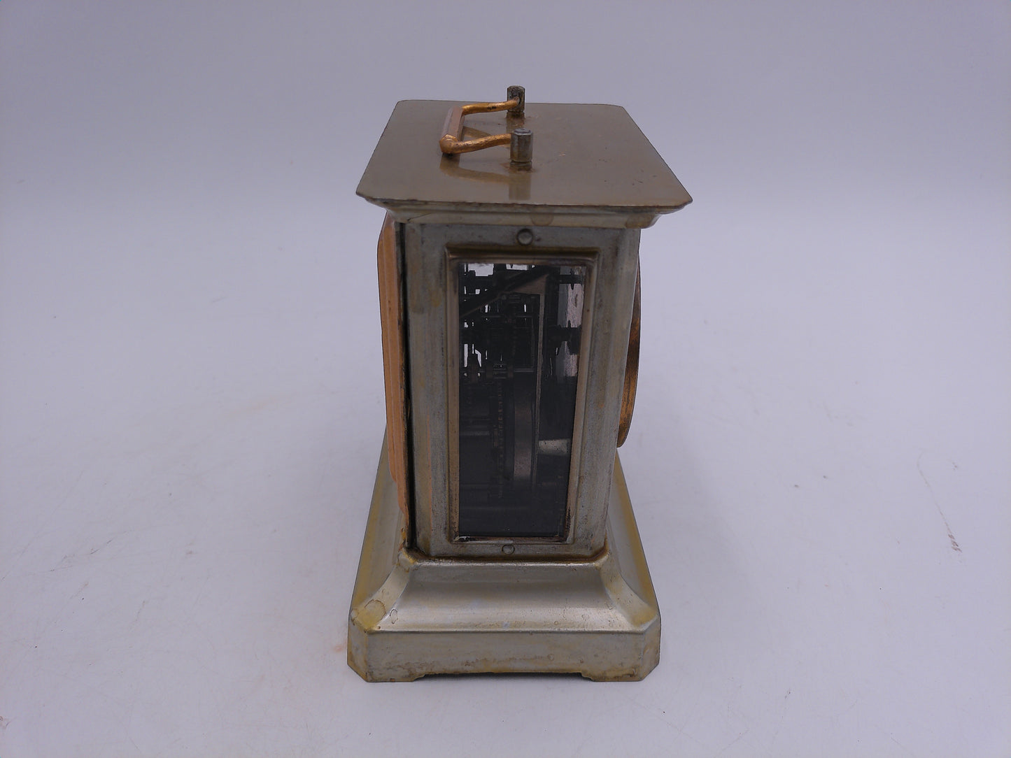 German musical clock by FMS Fredrich Mauthe from Swchwenningen Germany Antique