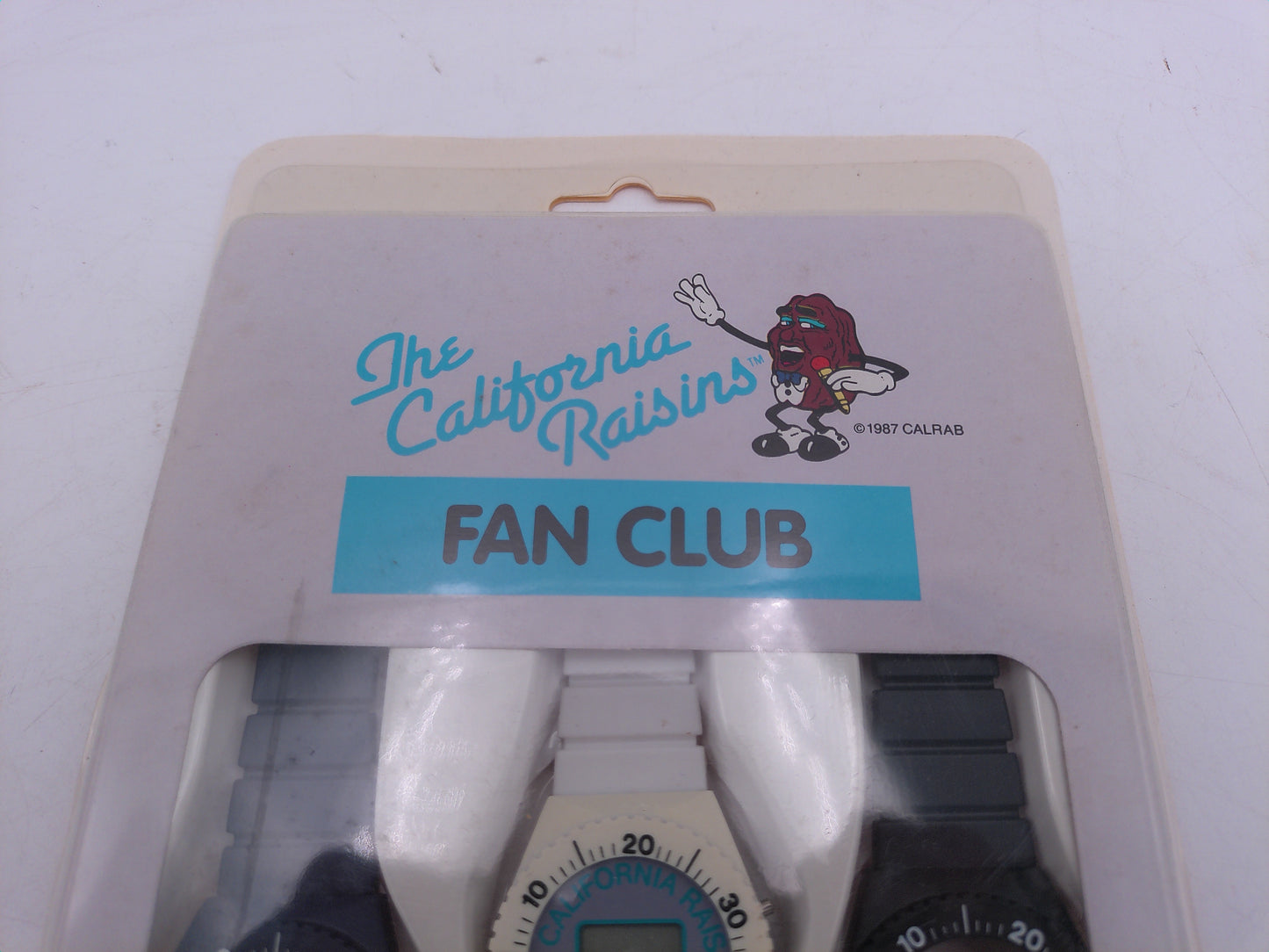 California Raisins Fan Club Official set  and  Max Headroom Watch
