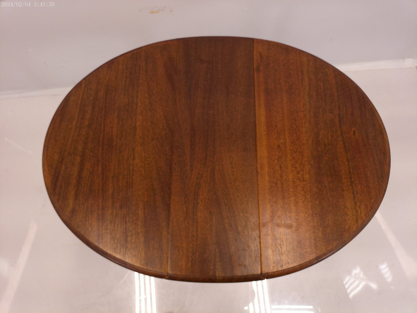 Victorian Top Gate-leg Oval Folding Solid Oak Coaching Table