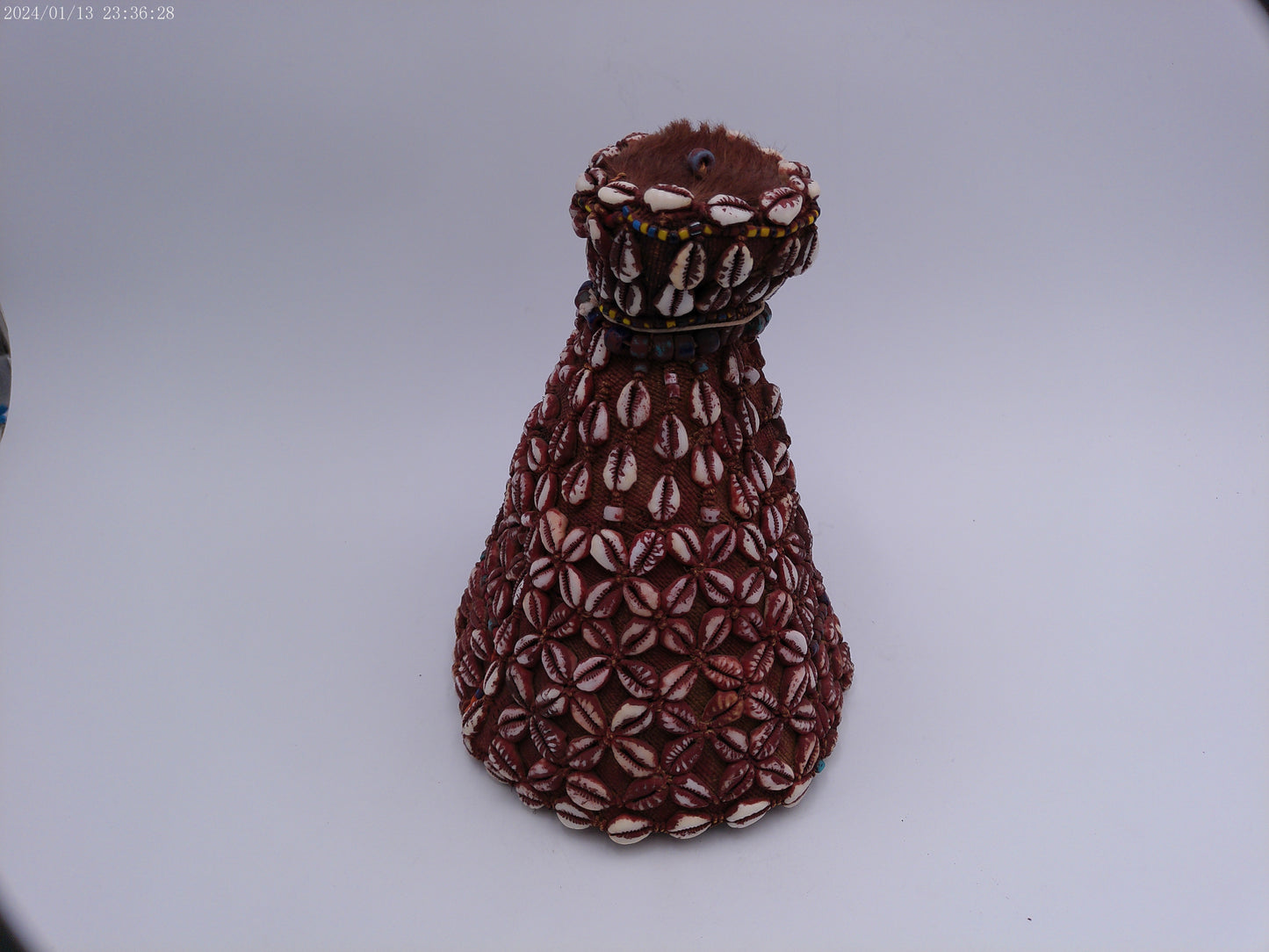 AFRICAN PRESTIGE kuba cone hat wear accesory  Decongo