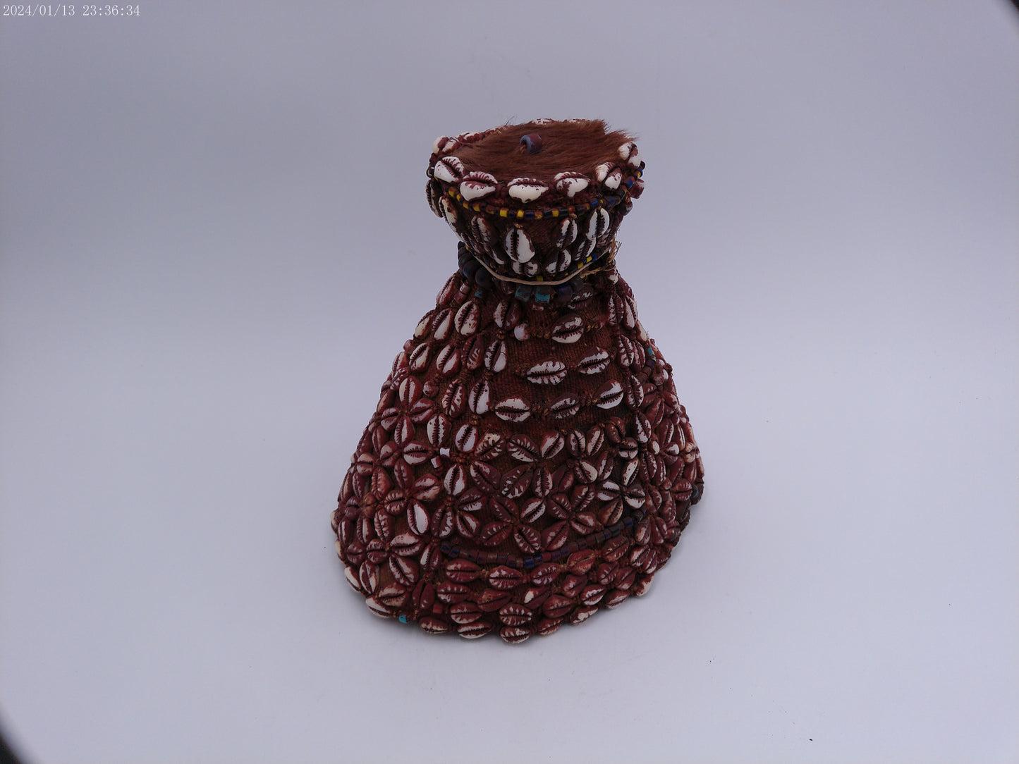 AFRICAN PRESTIGE kuba cone hat wear accesory  Decongo