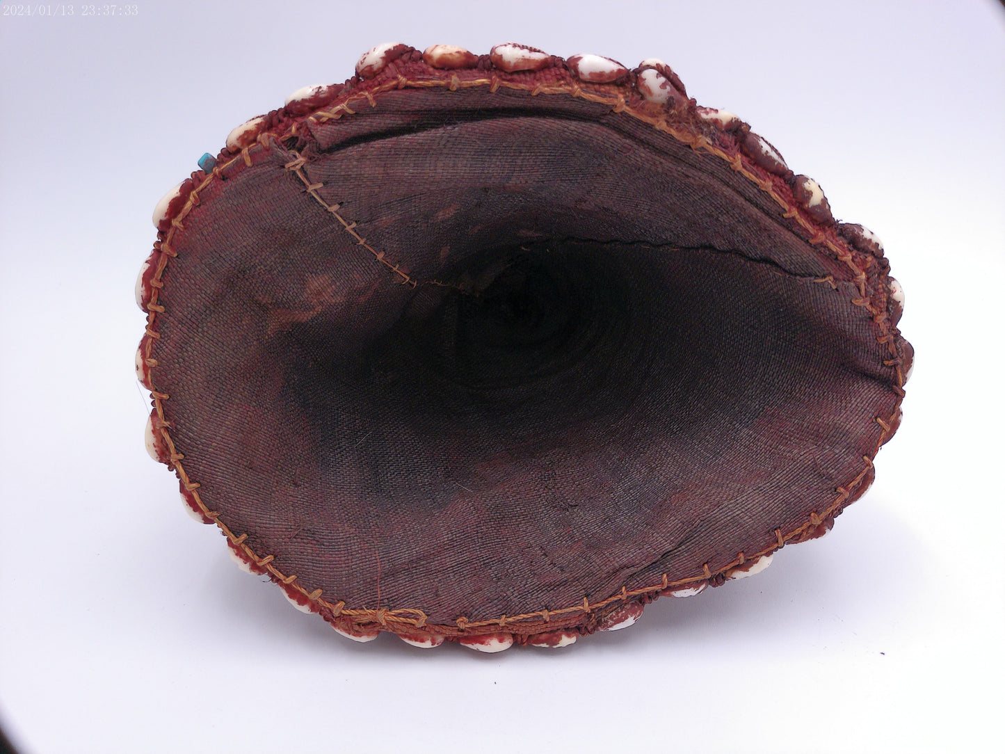 AFRICAN PRESTIGE kuba cone hat wear accesory  Decongo