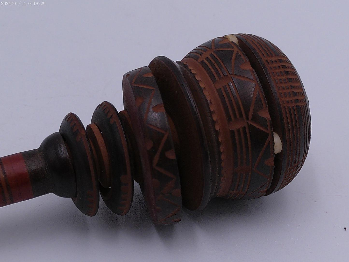 Vintage Mexican Molinillo Chocolate Whisk