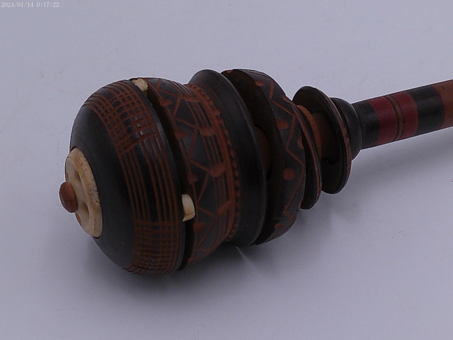 Vintage Mexican Molinillo Chocolate Whisk