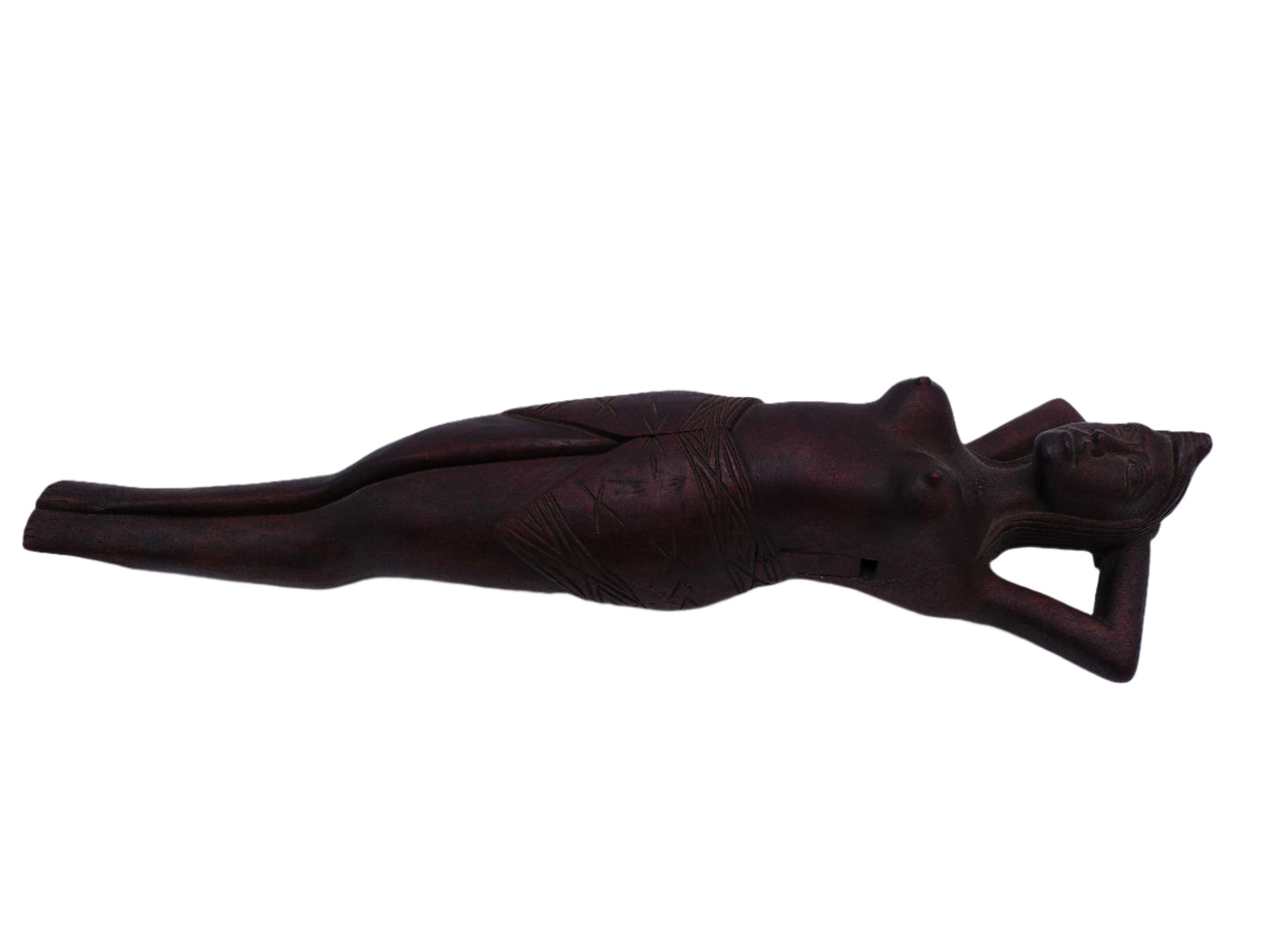 Polynesian Hand Carved Wood Nutcracker