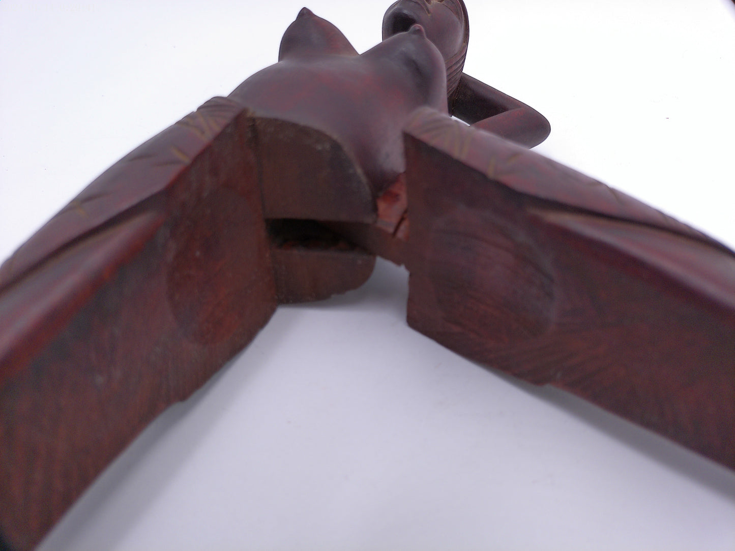 Polynesian Hand Carved Wood Nutcracker