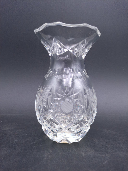 Waterford  Small Crystal Glass Bud Flower Vase