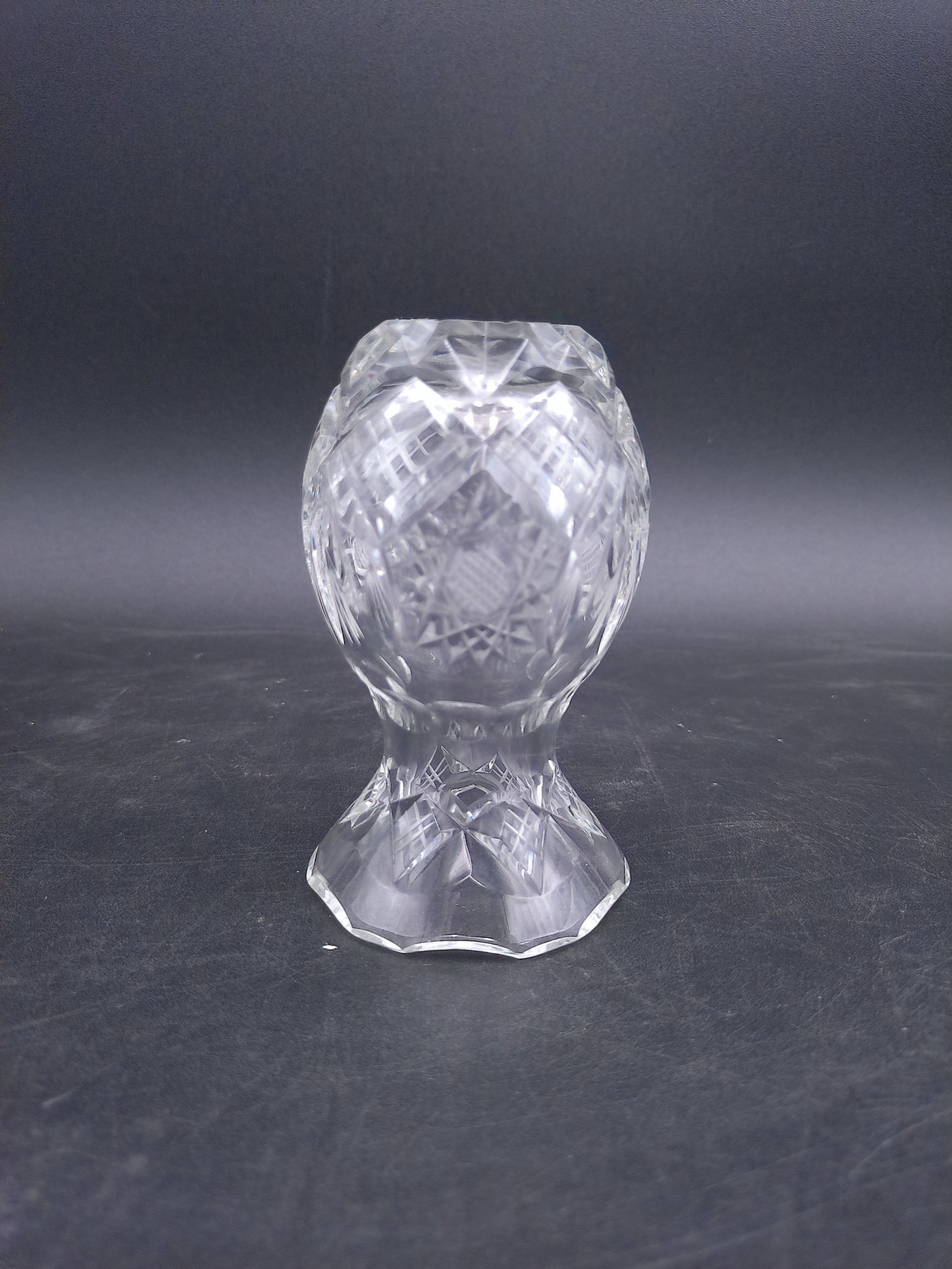 Waterford Small Crystal Glass Bud Flower Vase