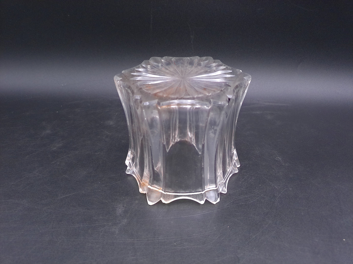 Glass Bowl Dish Candy Candle Holder Vintage