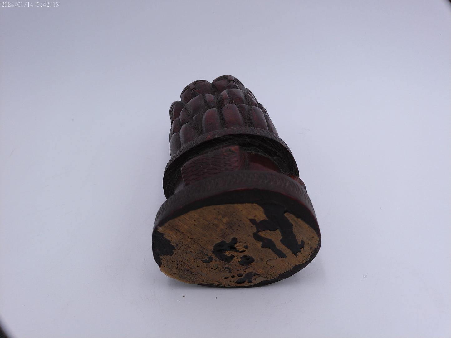 African Hand Craved Mahoney Wood Statue