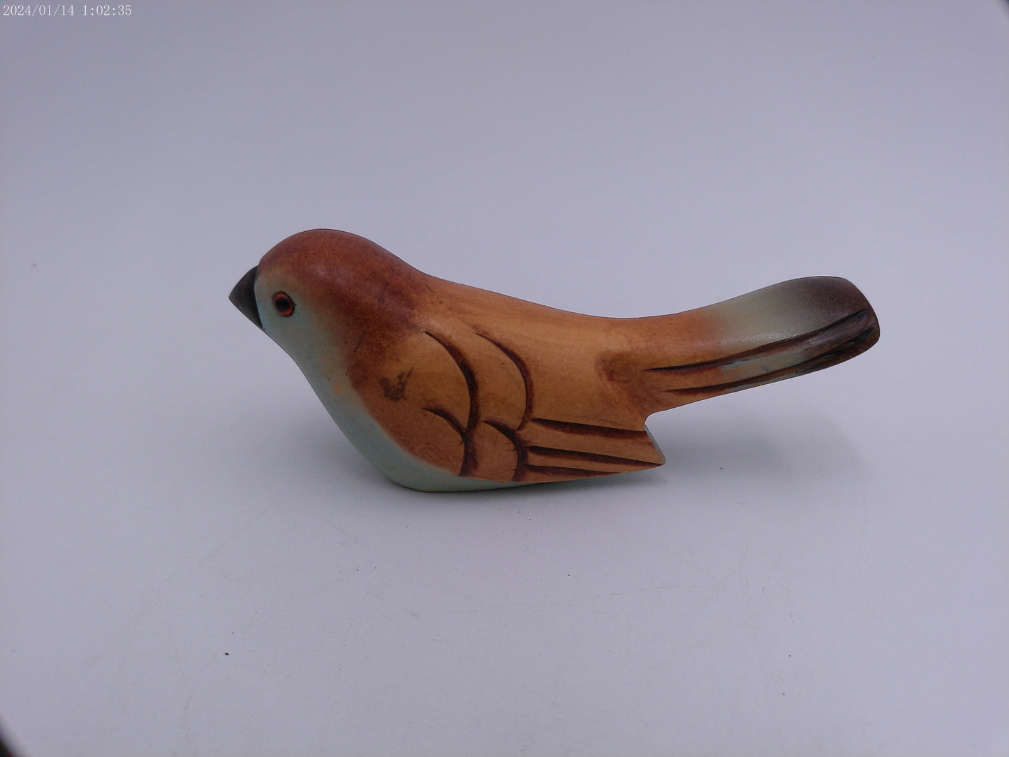 Wooden Bird Statue Made in Africa